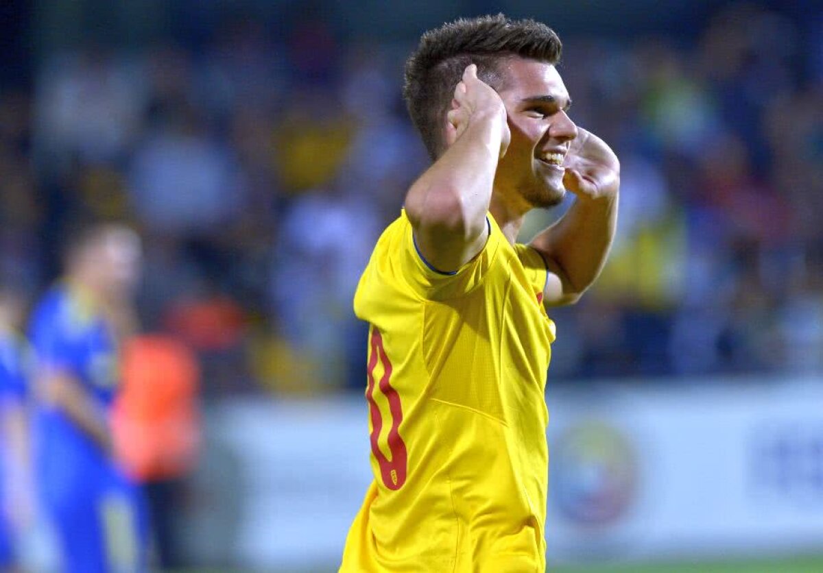 ROMÂNIA U21 - BOSNIA U21 2-0 // FOTO Victoria lui Ianis Hagi! Suntem la un pas de o performanță istorică!