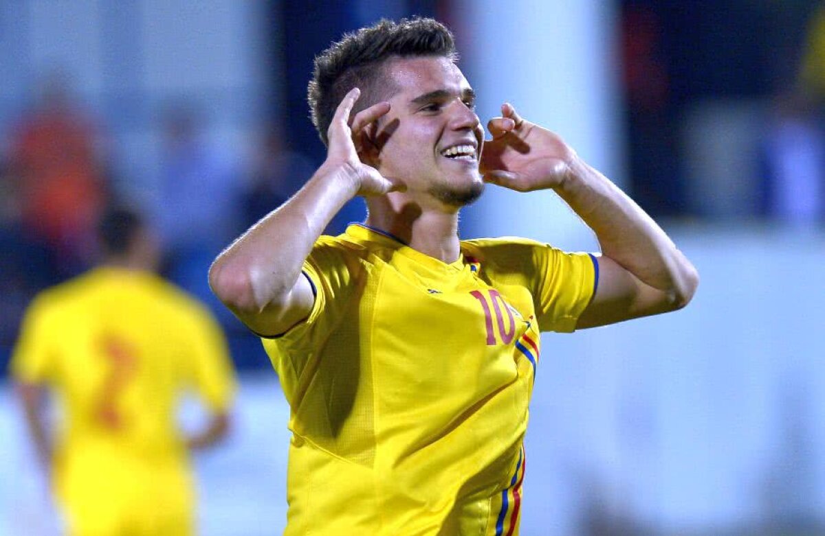 ROMÂNIA U21 - BOSNIA U21 2-0 // FOTO Victoria lui Ianis Hagi! Suntem la un pas de o performanță istorică!