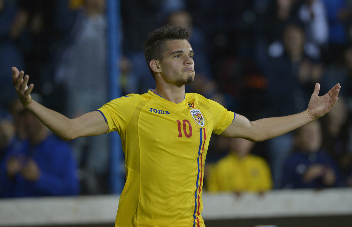 ROMÂNIA U21 - BOSNIA U21 2-0 // FOTO Victoria lui Ianis Hagi! Suntem la un pas de o performanță istorică!