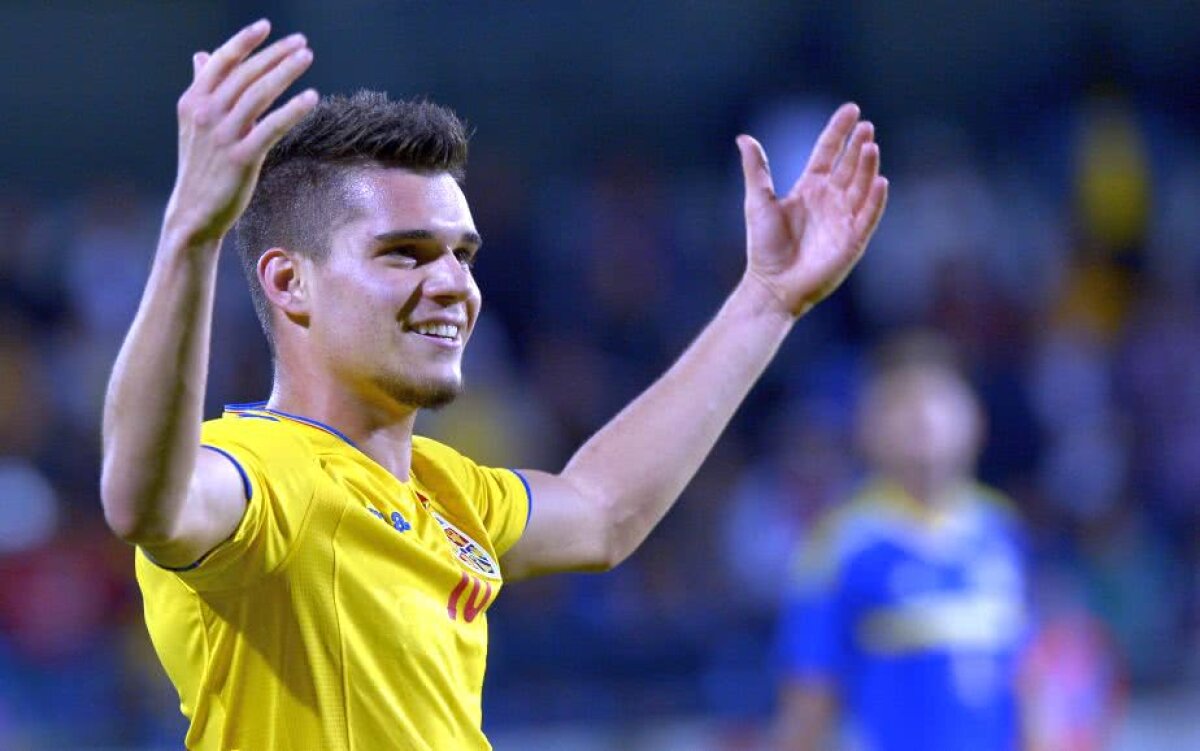 ROMÂNIA U21 - BOSNIA U21 2-0 // FOTO Victoria lui Ianis Hagi! Suntem la un pas de o performanță istorică!