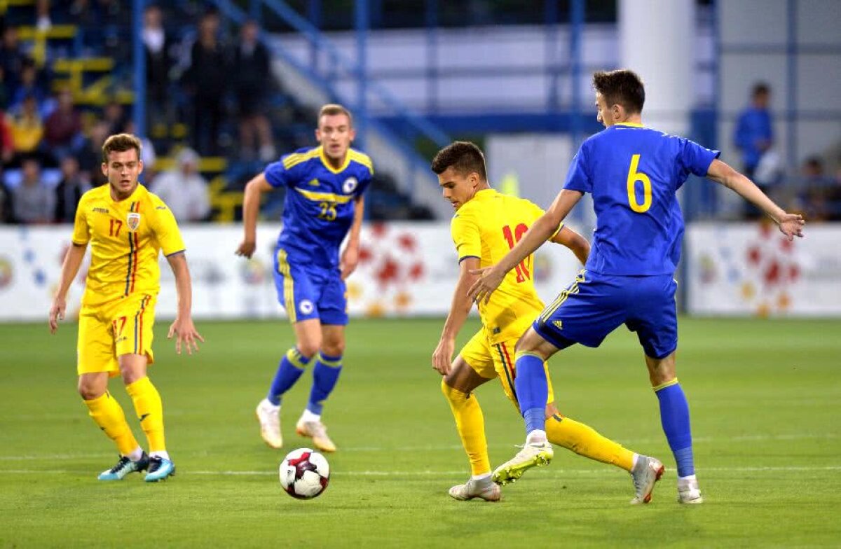 ROMÂNIA U21 - BOSNIA U21 2-0 // FOTO Victoria lui Ianis Hagi! Suntem la un pas de o performanță istorică!