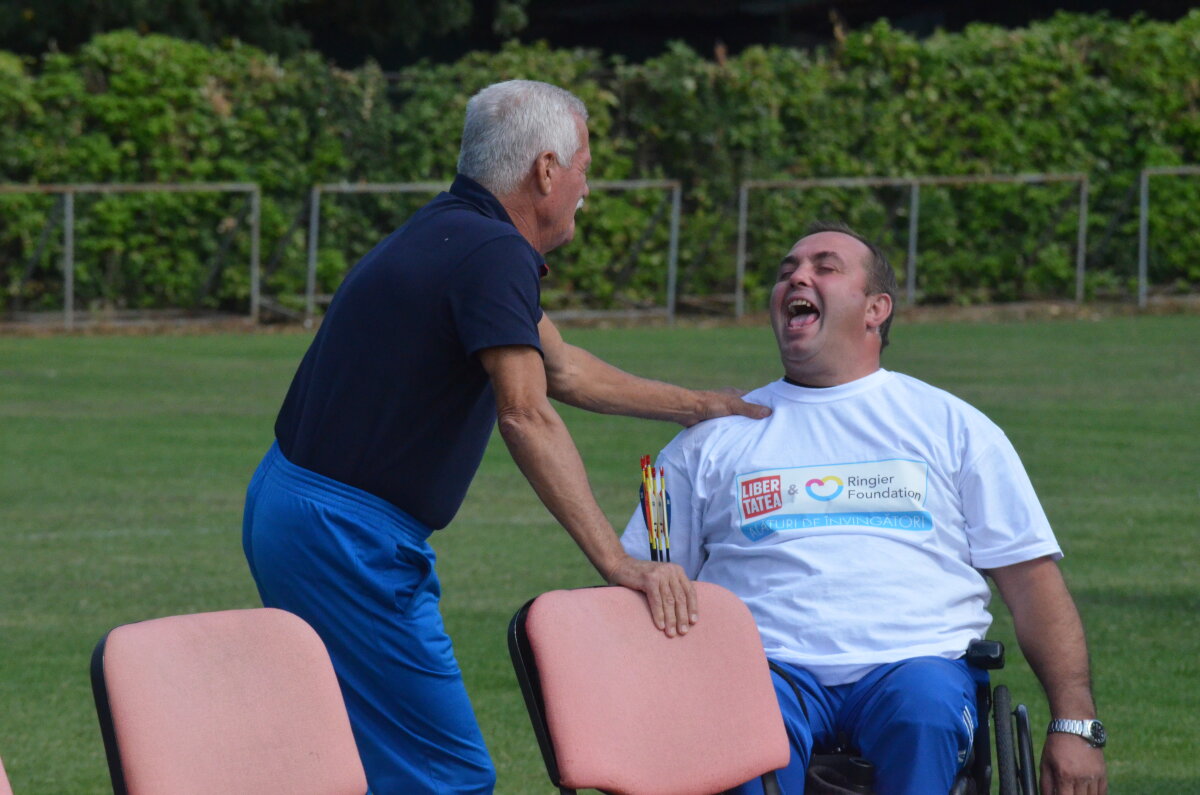 GALERIE FOTO Mișcător! Cele mai mici campioane ale Stelei, gimnaste de 8-9 ani, i-au încurajat pe sportivii Invictus, răniți în teatrele de operațiune