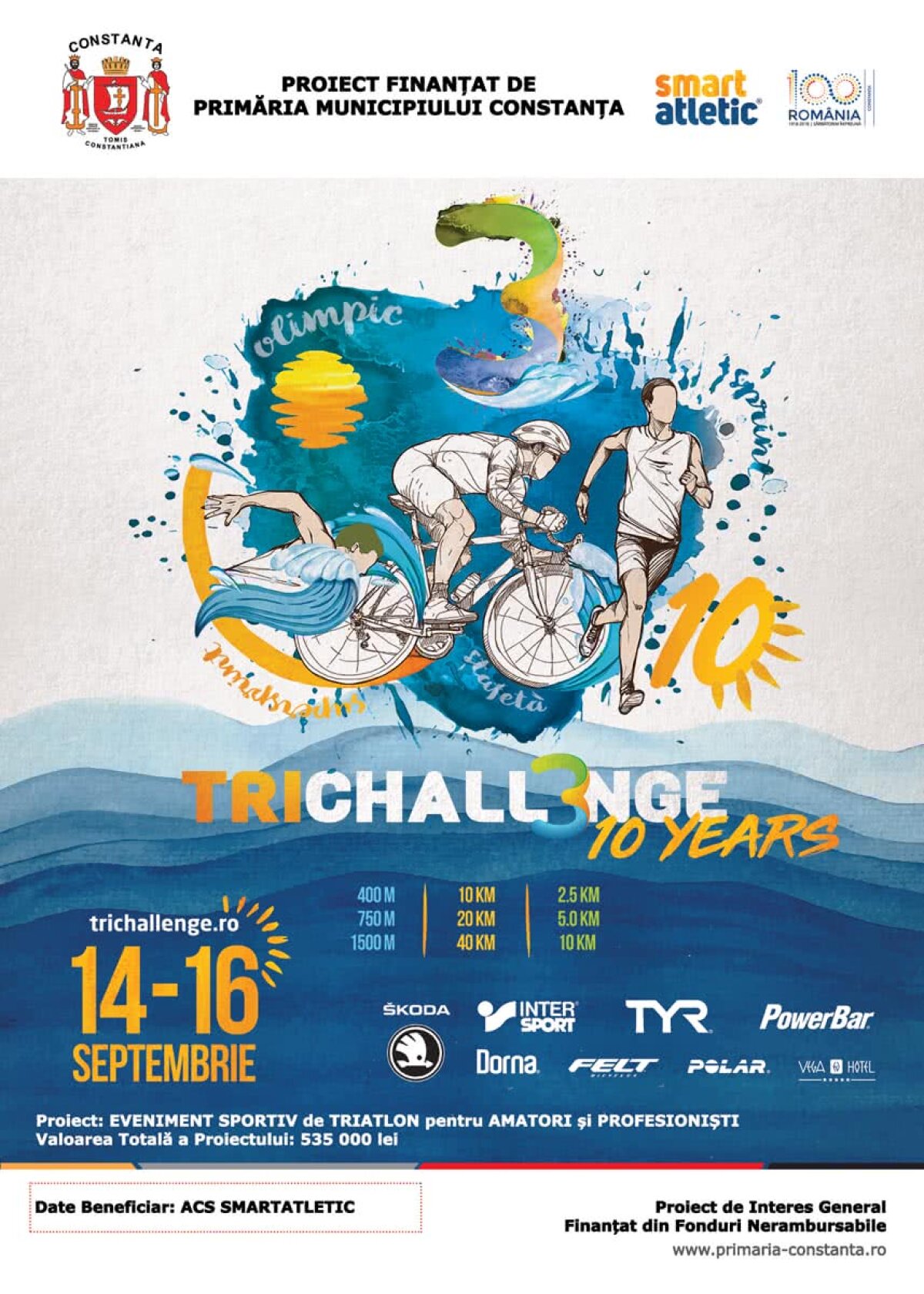 Ediție aniversară la TriChallenge Mamaia 