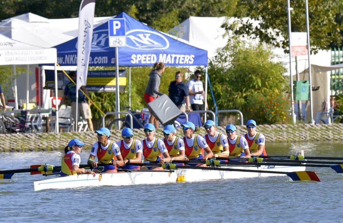 Corespondență din Bulgaria » FOTO "Vă dau numai șuturi în fund dacă nu vă calificați!" » Cum au fost motivați membrii bărcii de 8+1 în recalificările de azi