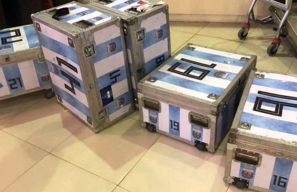 GALERIE FOTO Starurile Argentinei au comis-o! INCREDIBIL: cu ce au fost prinși jucătorii la vamă în valize