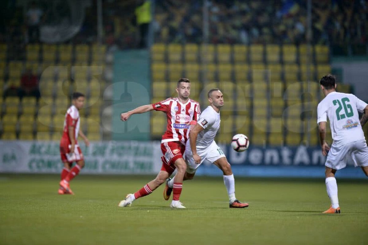 GALERIE FOTO Impecabili! Sepsi face instrucție la Chiajna, câștigă cu 3-0 și egalează FCSB în fruntea Ligii 1 