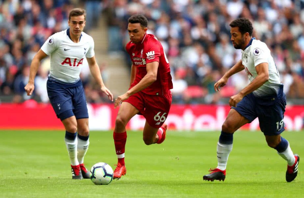 TOTTENHAM - LIVERPOOL 1-2 // Încă o demonstrație de forță a lui Liverpool » "Cormoranii" se impun în derby-ul etapei cu Tottenham și au un bilanț perfect după primele 5 etape