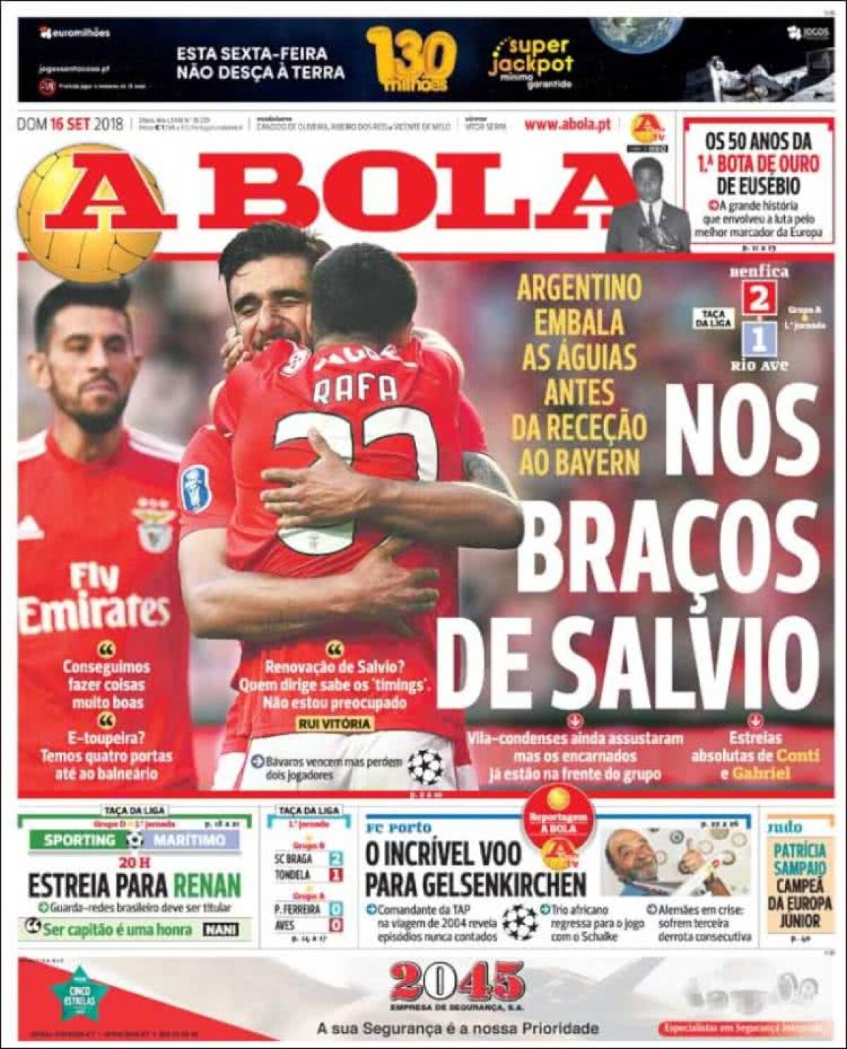 Ce scriu azi ziarele de sport din lume (16 septembrie 2018)