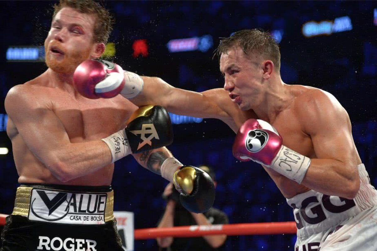 FOTO + VIDEO Saul "Canelo" Alvarez este noul rege al boxului! S-a impus la puncte în supermeciul cu Golovkin