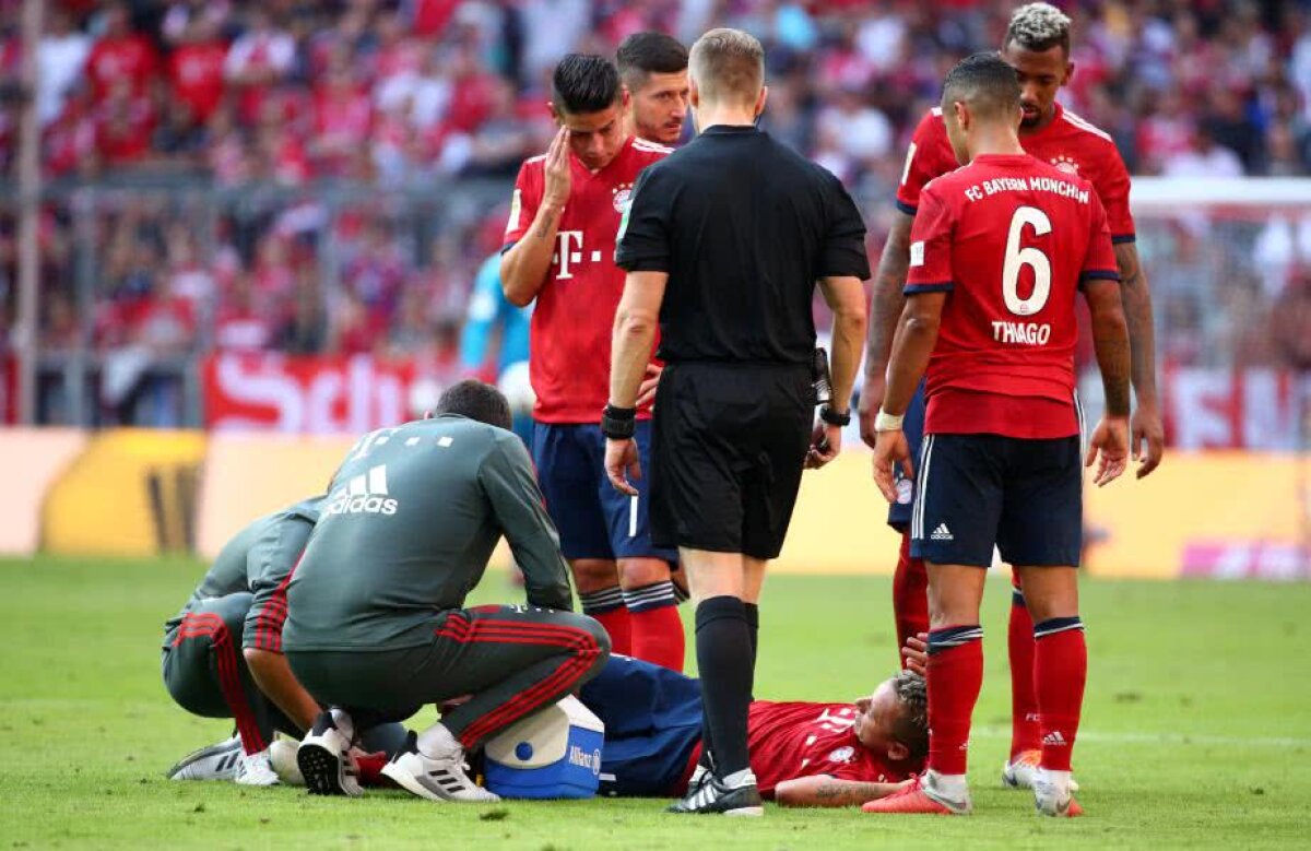 FOTO » Uli Hoeness îl atacă dur pe Bellarabi, după accidentarea provocată lui Rafinha: "E bolnav mintal! A fost agresiune intenționată!"