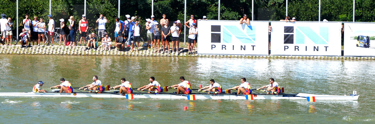 Zi neagră pentru canotaj! Românii nu au obținut azi nicio medalie la Campionatul Mondial