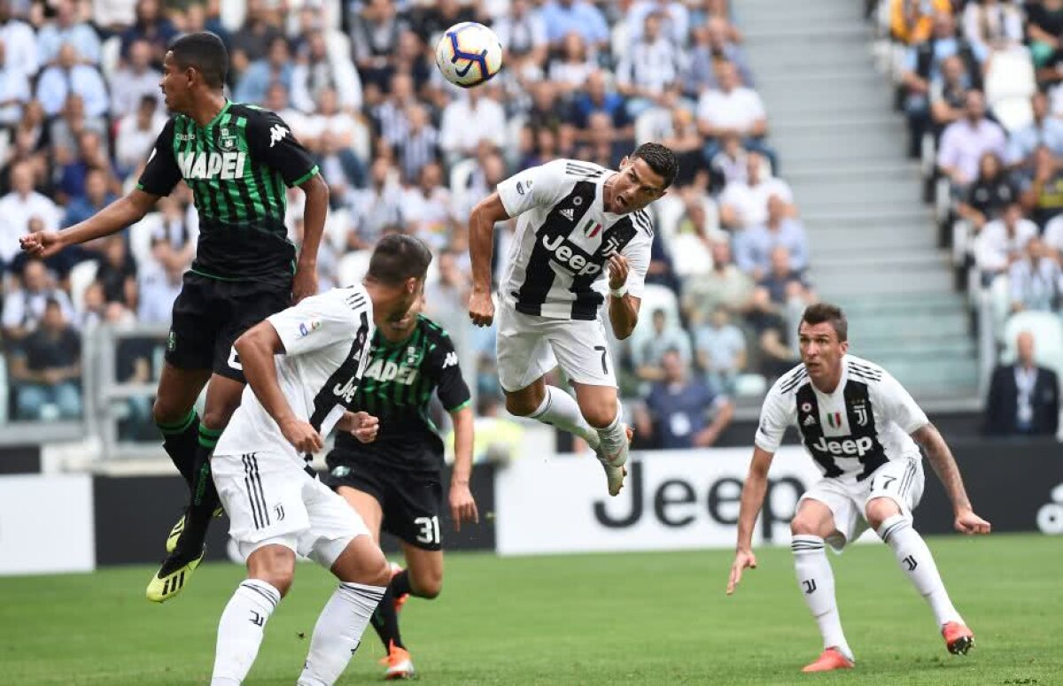 FOTO "Dublă" Cristiano!  Ronaldo a spart gheața în tricoul lui Juventus Torino » Debut perfect de sezon pentru campioana Italiei