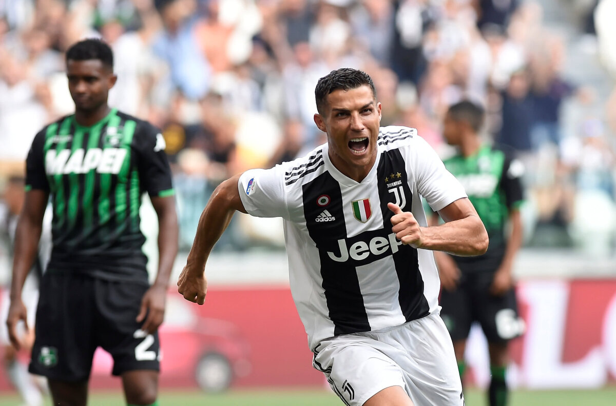 FOTO "Dublă" Cristiano!  Ronaldo a spart gheața în tricoul lui Juventus Torino » Debut perfect de sezon pentru campioana Italiei