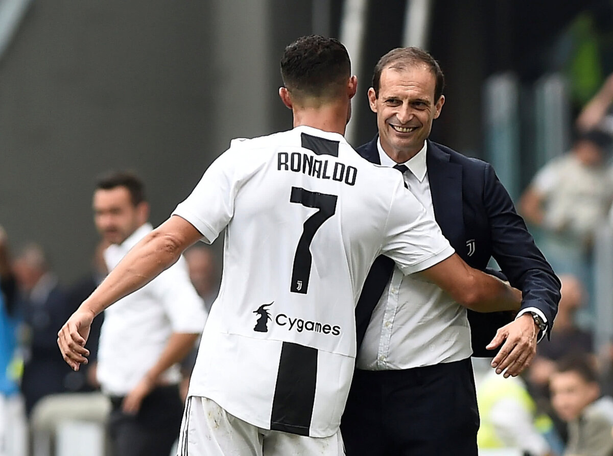 FOTO "Dublă" Cristiano!  Ronaldo a spart gheața în tricoul lui Juventus Torino » Debut perfect de sezon pentru campioana Italiei