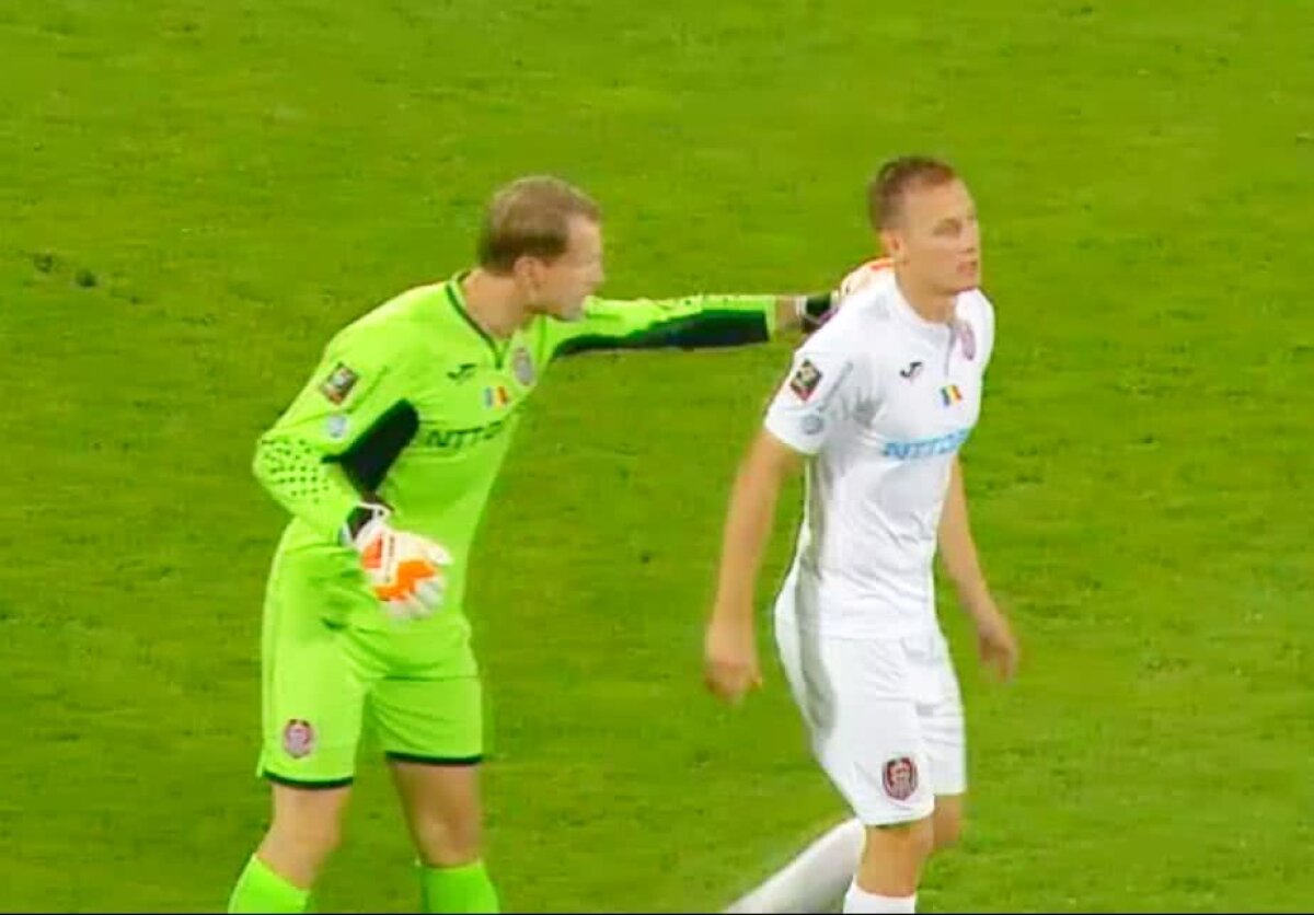 CFR - FCSB 1-1 // FOTO Eroarea imensă care a dus la golul FCSB-ului + celebrare extravagantă a lui Florinel Coman: l-a copiat pe Conor McGregor!