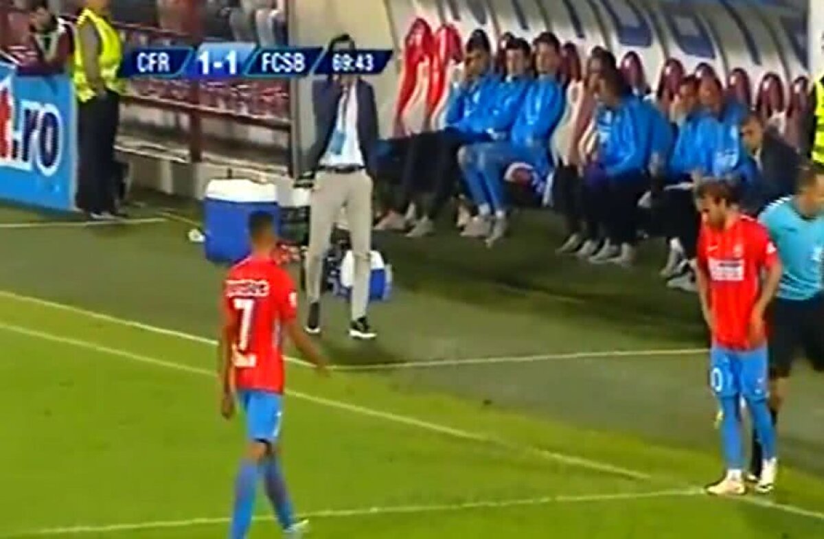 CFR- FCSB 1-1 // Motivul pentru care MM Stoica n-a stat pe bancă la Cluj: "De asta nu ne-a fost alături"