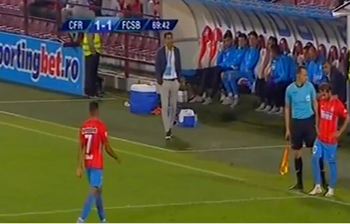 CFR- FCSB 1-1 // Motivul pentru care MM Stoica n-a stat pe bancă la Cluj: "De asta nu ne-a fost alături"