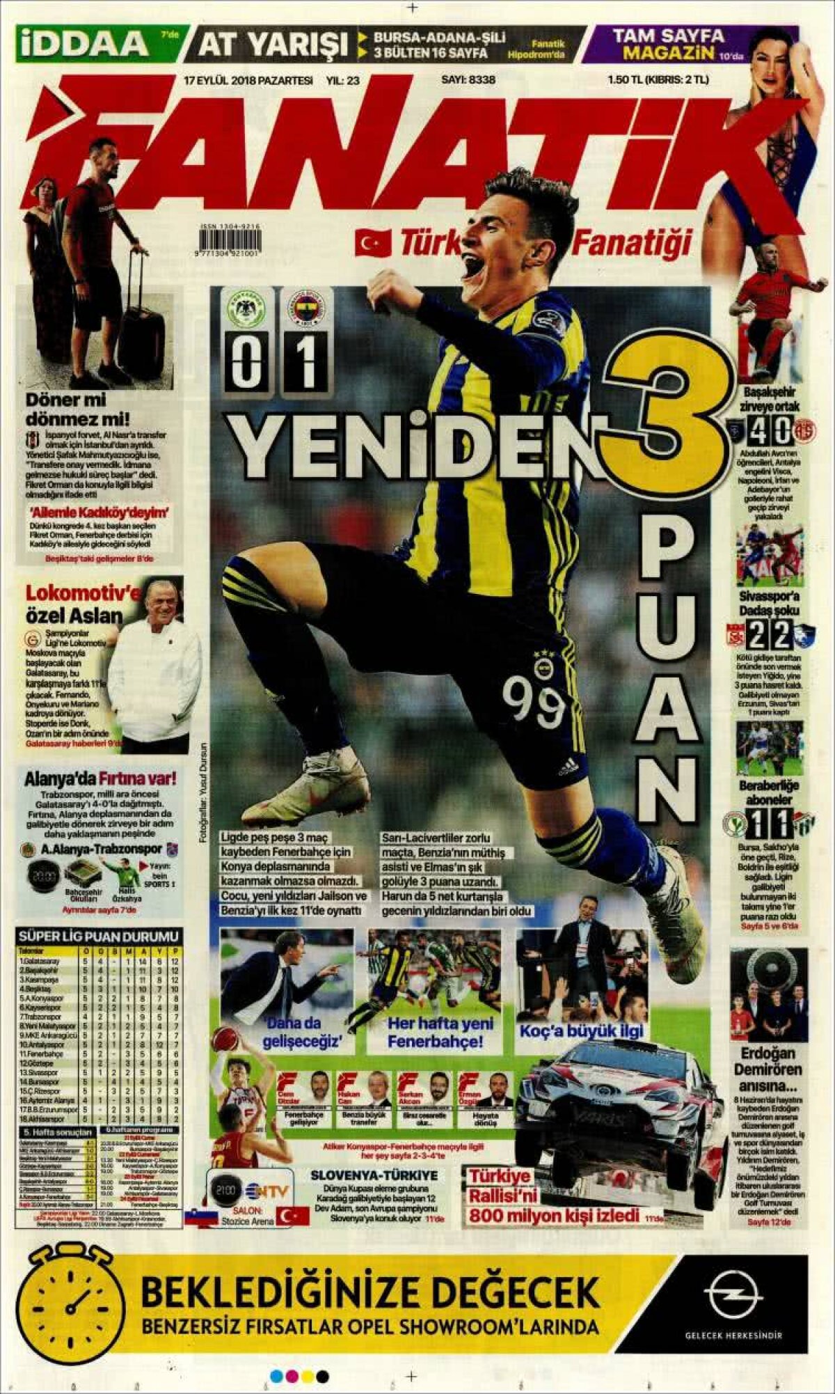 Ce scriu azi ziarele de sport din lume (17 septembrie 2018)