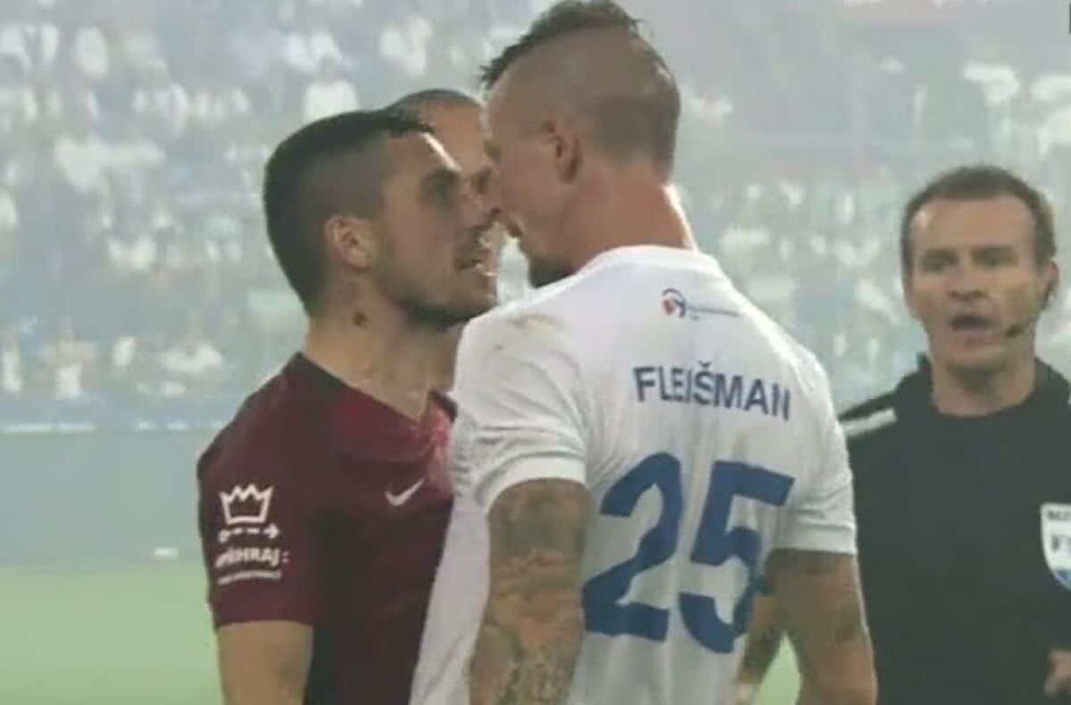 FOTO Sparta Praga e la un punct de locul 1 după victoria cu Banik Ostrava » Nicolae Stanciu, conflict dur cu un adversar