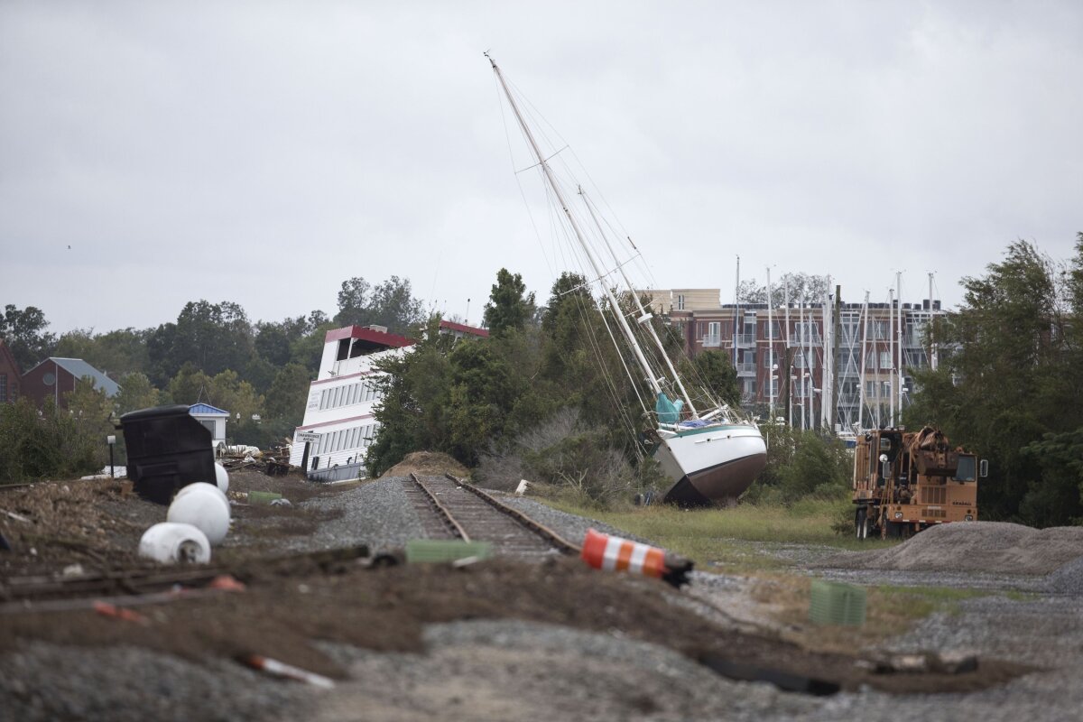 FOTO Imaginile dezastrului » Cum arată SUA după ce a fost lovită de urganul Florence 