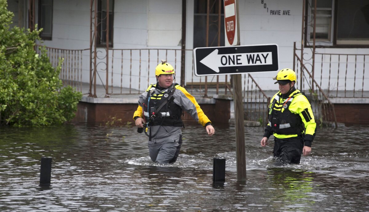 FOTO Imaginile dezastrului » Cum arată SUA după ce a fost lovită de urganul Florence 