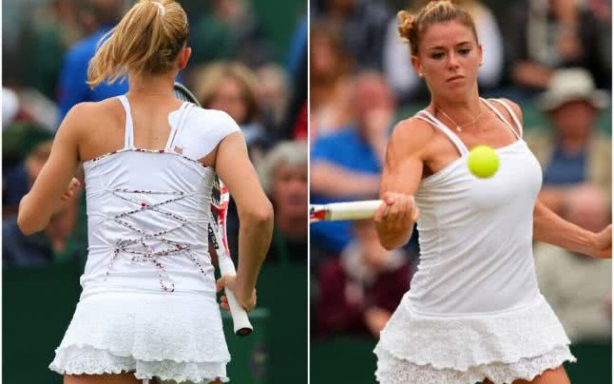 VIDEO+FOTO CAMILA GIORGI » Jucătoarea italiană și-a șocat fanii în timpul unui meci din cauza ținutei