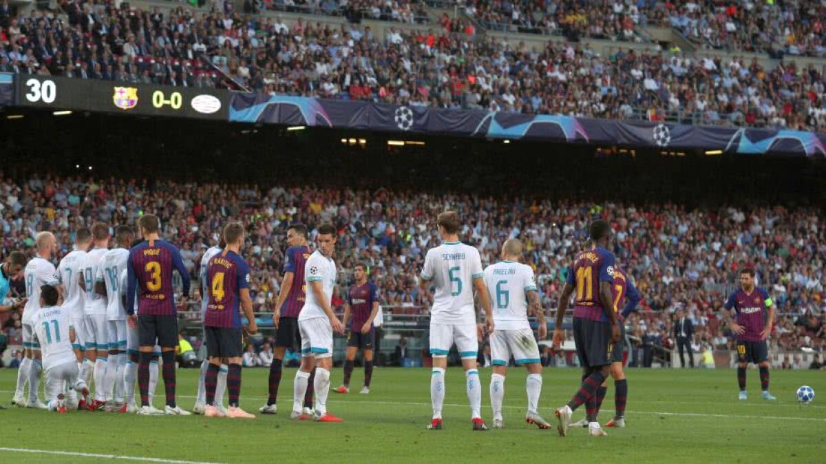 GALERIE FOTO Geniul Leo Messi » A marcat primul gol al sezonului în Champions League cu o execuție marcă înregistrată