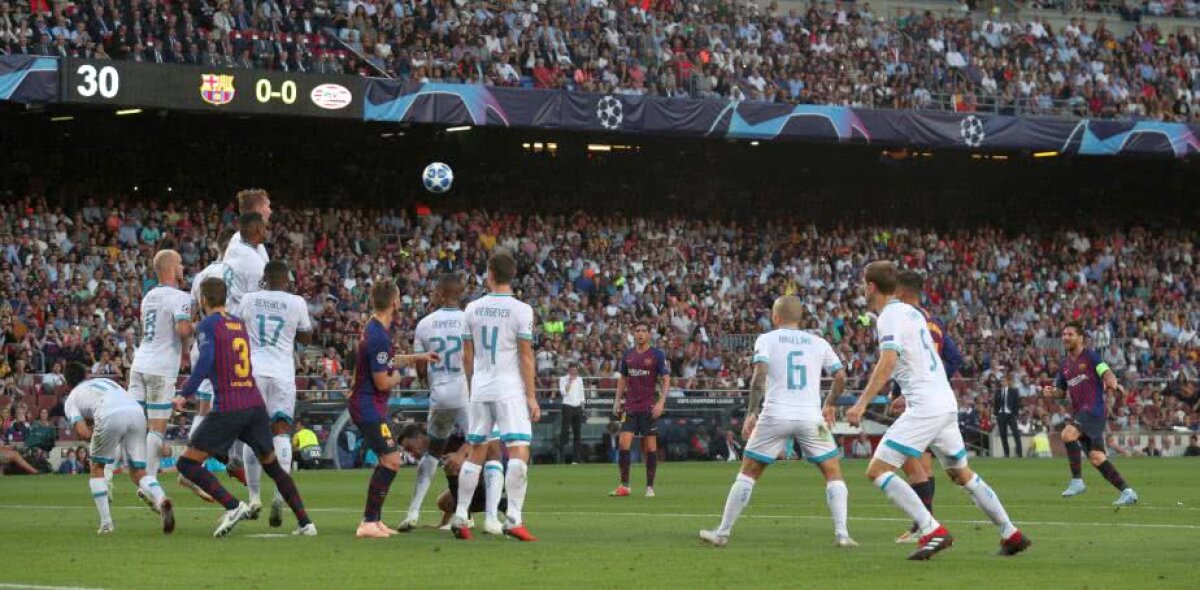 GALERIE FOTO Geniul Leo Messi » A marcat primul gol al sezonului în Champions League cu o execuție marcă înregistrată