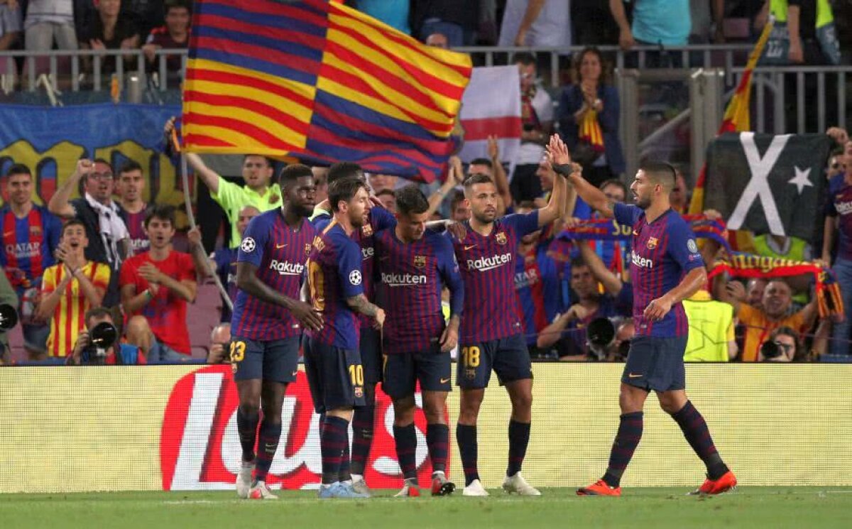 Liga Campionilor // GALERIE FOTO  Seară stelară la debutul UCL! "1 solist" la Barca, Inter și Liverpool » Galata și Steaua Roșie, ca în vremurile bune