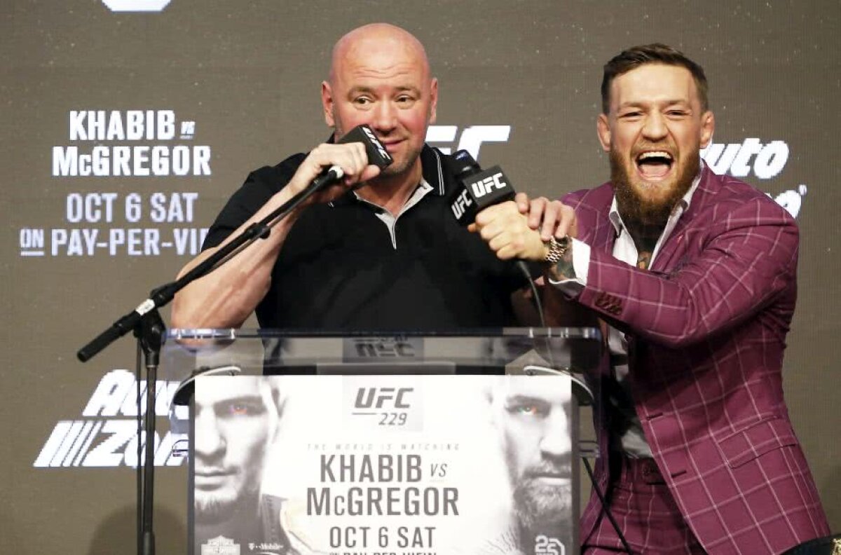 VIDEO + FOTO HAOS total! Conor McGregor a depășit limita înaintea celei mai mari lupte din istoria UFC: "Dacă ai fi coborât, acum ai fi fost mort, iar eu aș fi fost într-o celulă, la închisoare"