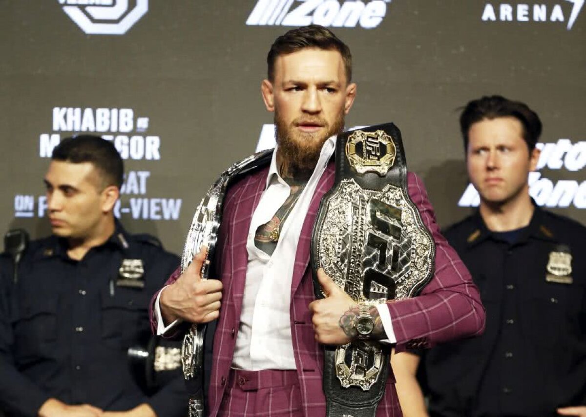VIDEO + FOTO HAOS total! Conor McGregor a depășit limita înaintea celei mai mari lupte din istoria UFC: "Dacă ai fi coborât, acum ai fi fost mort, iar eu aș fi fost într-o celulă, la închisoare"