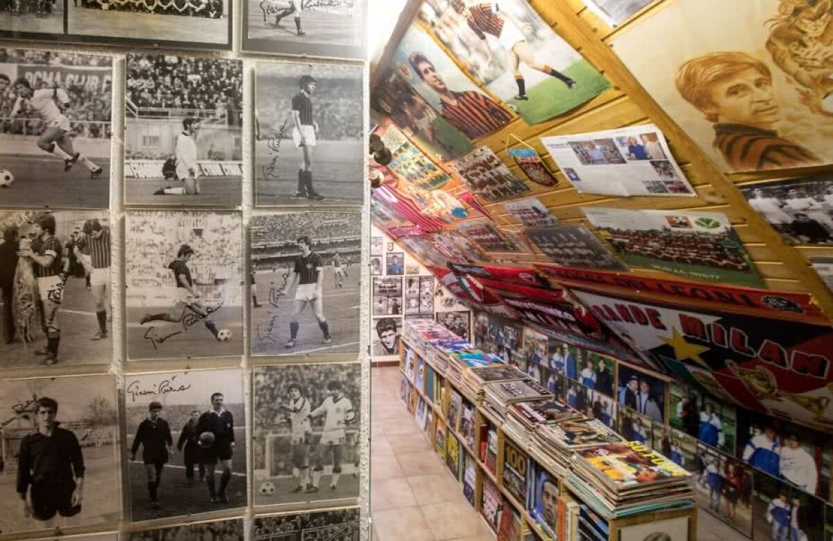 GALERIE FOTO » Micul univers Milan din Dudelange » Un suporter care trăiește în Luxemburg și-a transformat casa într-un adevărat muzeu dedicat rossonerilor