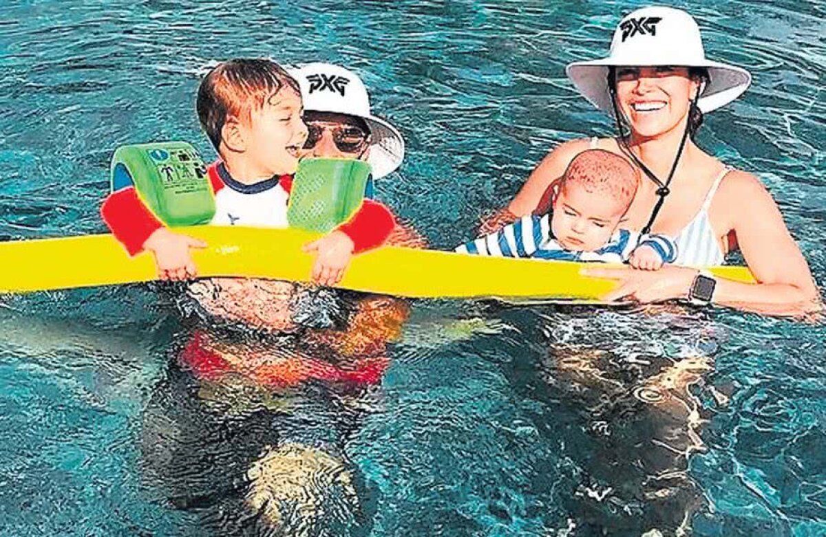 Șoricel de apă » Fiul cel mare al lui Michael Phelps i-ar putea călca pe urme: "Dacă Boomer vrea să facă înot, va fi alegerea lui"