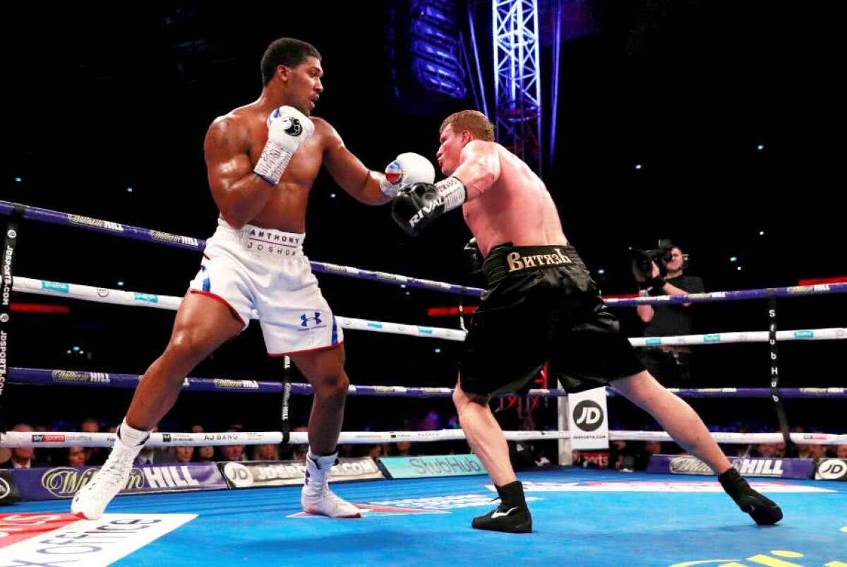 GALERIE FOTO Anthony Joshua, greul suprem » KO nimicitor contra lui Povetkin și palmaresul capătă proporții colosale