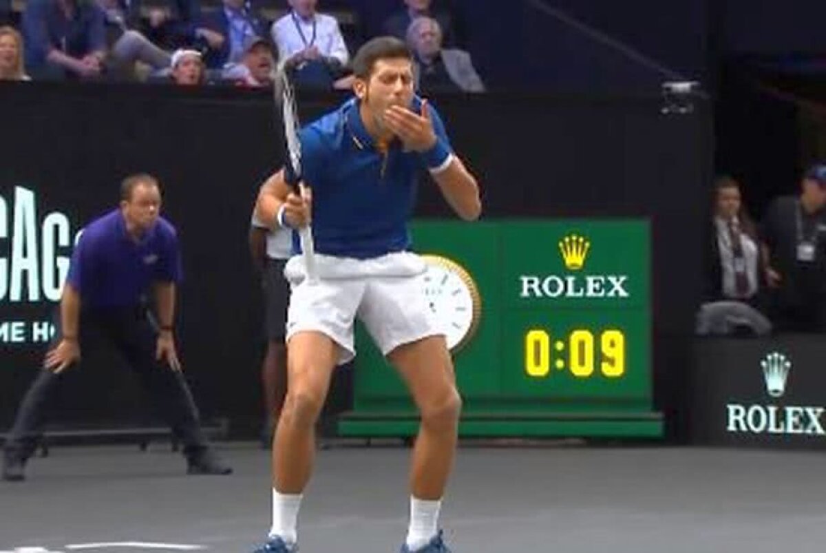 LAVER CUP // GALERIE FOTO Roger Federer și Novak Djokovic, învinși la primul meci împreună! Moment amuzant cu cei doi: "I-am cerut imediat scuze"