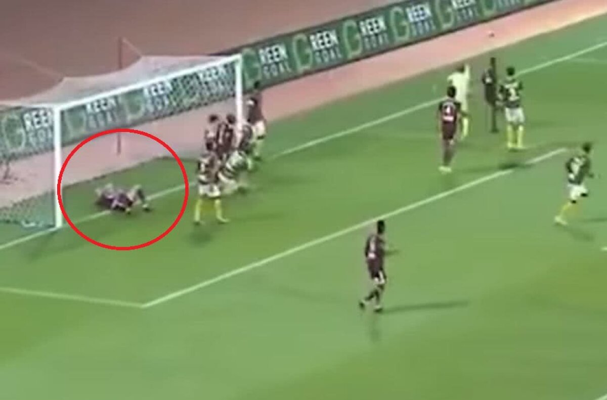 VIDEO Rednic a rămas mut! Fază demnă de Benny Hill: modul unic în care Puljici a anulat un gol al echipei sale