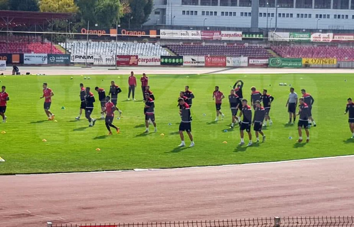 VIDEO + FOTO EXCLUSIV Dinamo a trecut la "dansuri populare" » Cum a decurs primul antrenament după demiterea lui Bratu