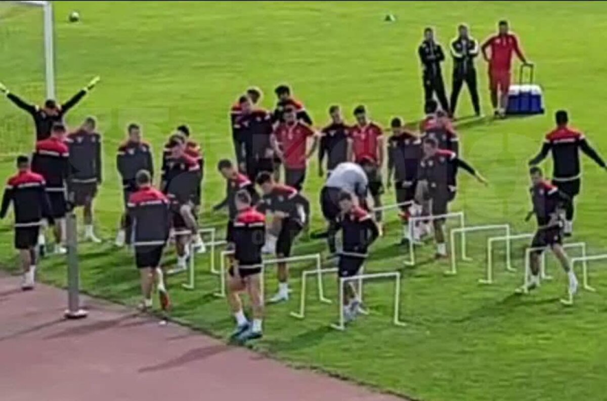 VIDEO + FOTO EXCLUSIV Dinamo a trecut la "dansuri populare" » Cum a decurs primul antrenament după demiterea lui Bratu