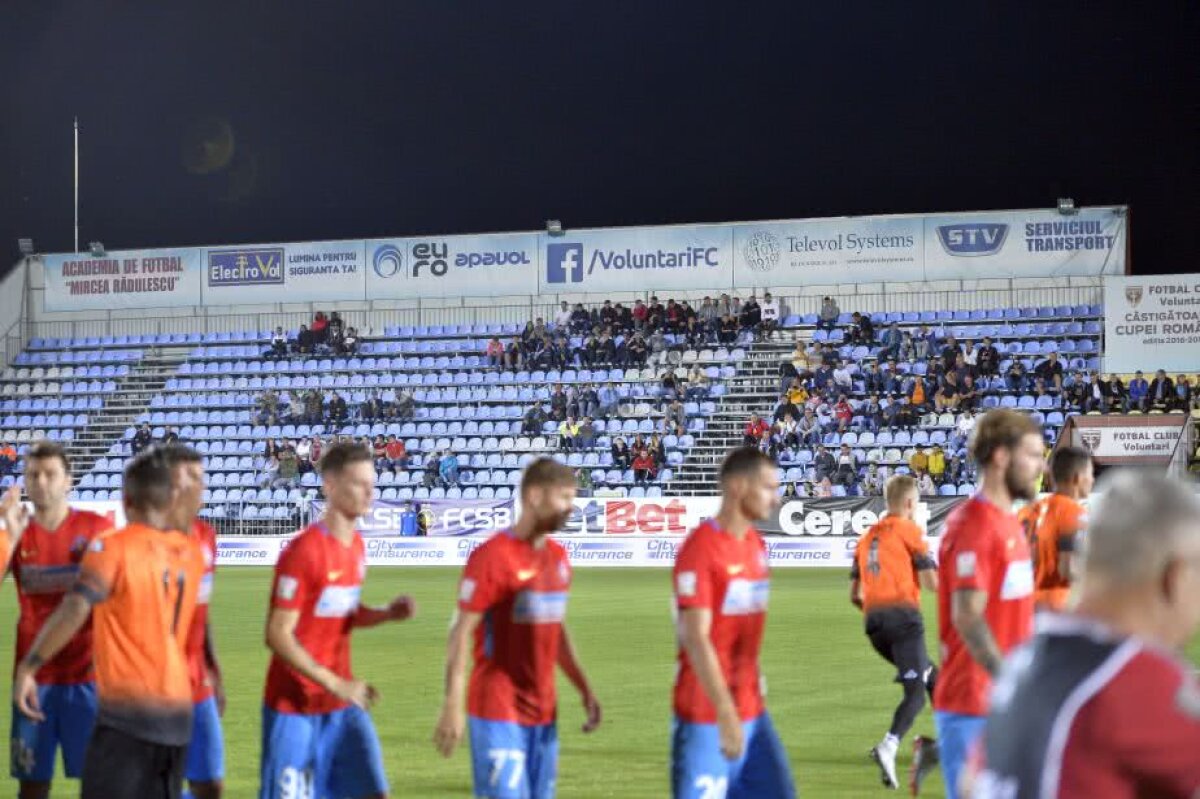 FCSB - DUNĂREA CĂLĂRAȘI // FOTO Dezolant! FCSB a fost părăsită de fani: câți au venit la partida cu Dunărea Călărași