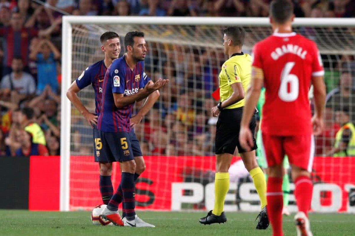 BARCELONA - GIRONA 2-2 // FOTO + VIDEO Surpriză imensă pe Camp Nou! Barcelona s-a încurcat într-un meci în care a jucat în inferioritate peste 50 de minute