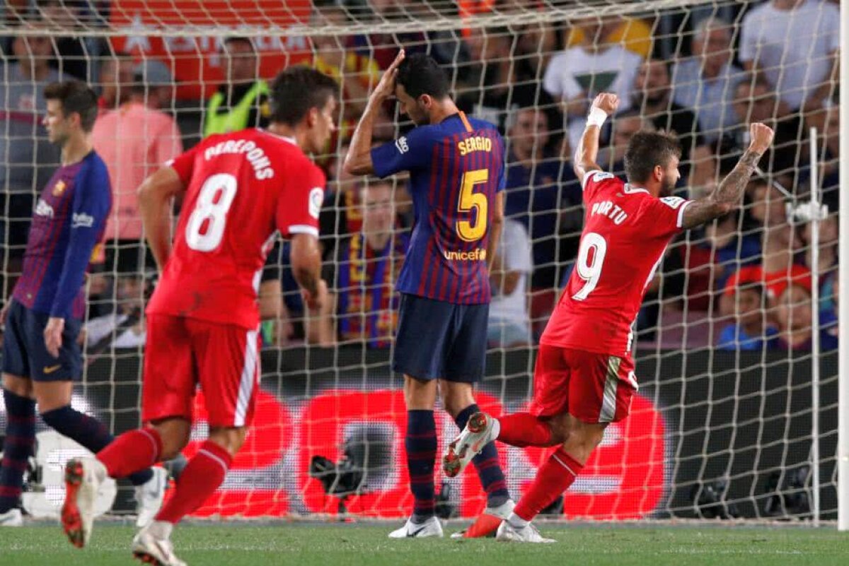 BARCELONA - GIRONA 2-2 // FOTO + VIDEO Surpriză imensă pe Camp Nou! Barcelona s-a încurcat într-un meci în care a jucat în inferioritate peste 50 de minute