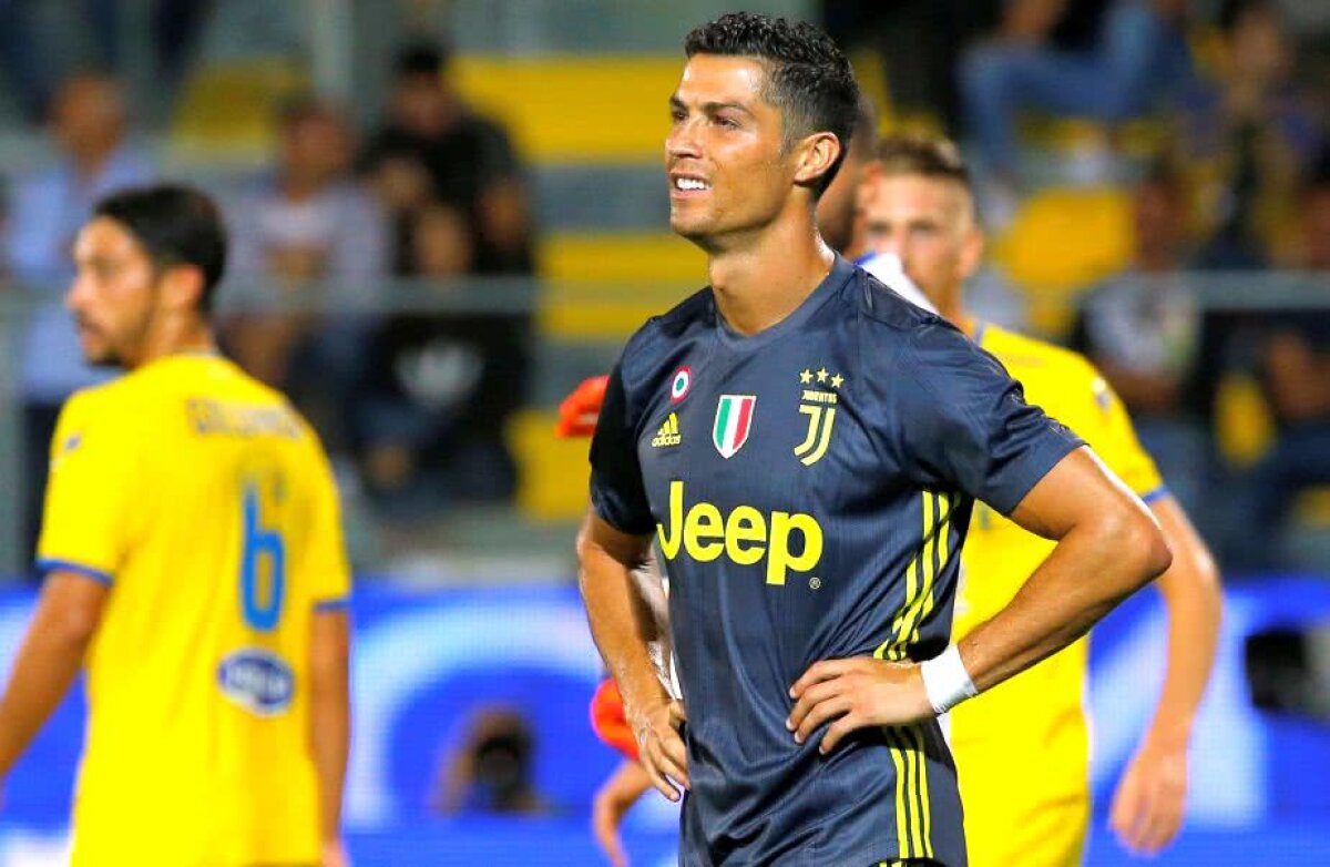 Cristiano Ronaldo, încă un gol pentru Juventus în Serie A, la 4 zile după eliminarea cu Valencia din Ligă 