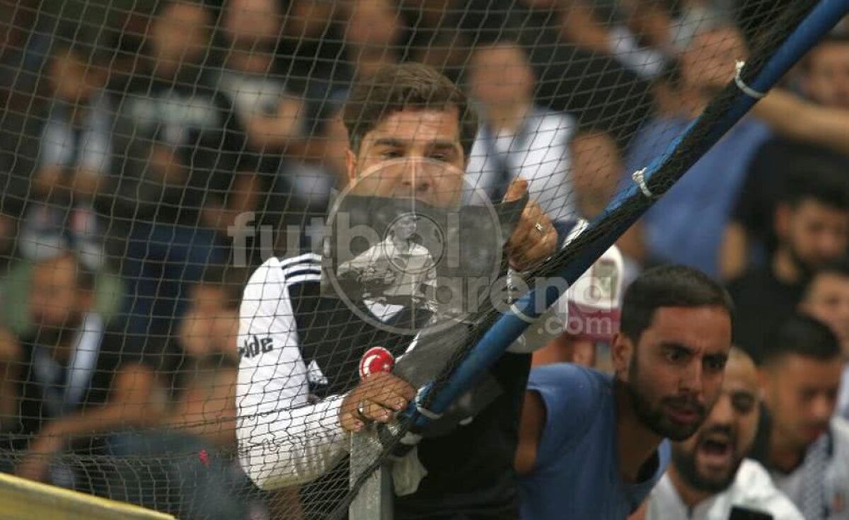 GALERIE FOTO N-au uitat de Pancu! Imagini inedite de la meciul lui Beșiktaș cu Fenerbahce: n-au venit cu măști, dar au pregătit altceva