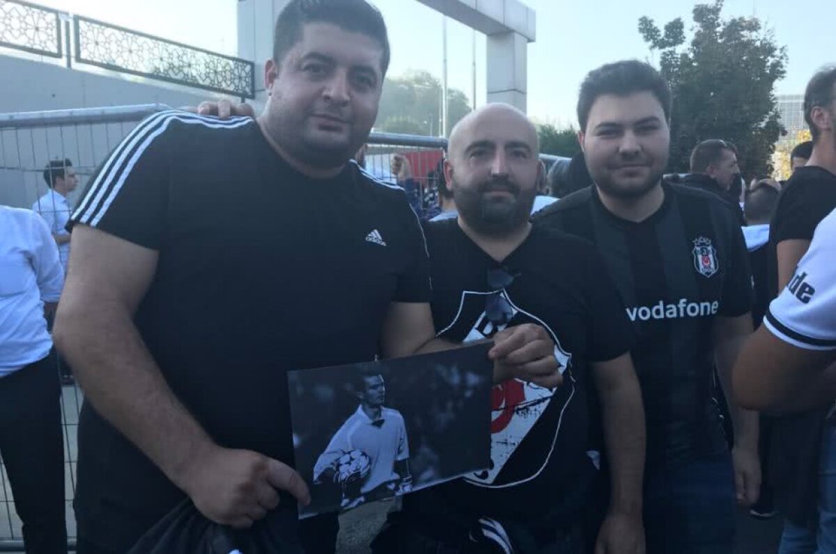 GALERIE FOTO N-au uitat de Pancu! Imagini inedite de la meciul lui Beșiktaș cu Fenerbahce: n-au venit cu măști, dar au pregătit altceva