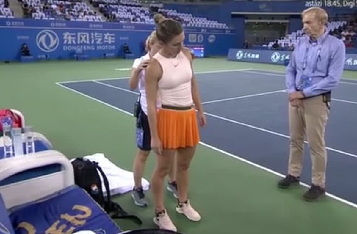 SIMONA HALEP - DOMINIKA CIBULKOVA // VIDEO Unde ești, Simona?! Halep părăsește al doilea turneu consecutiv după primul meci! De nerecunoscut și la Wuhan