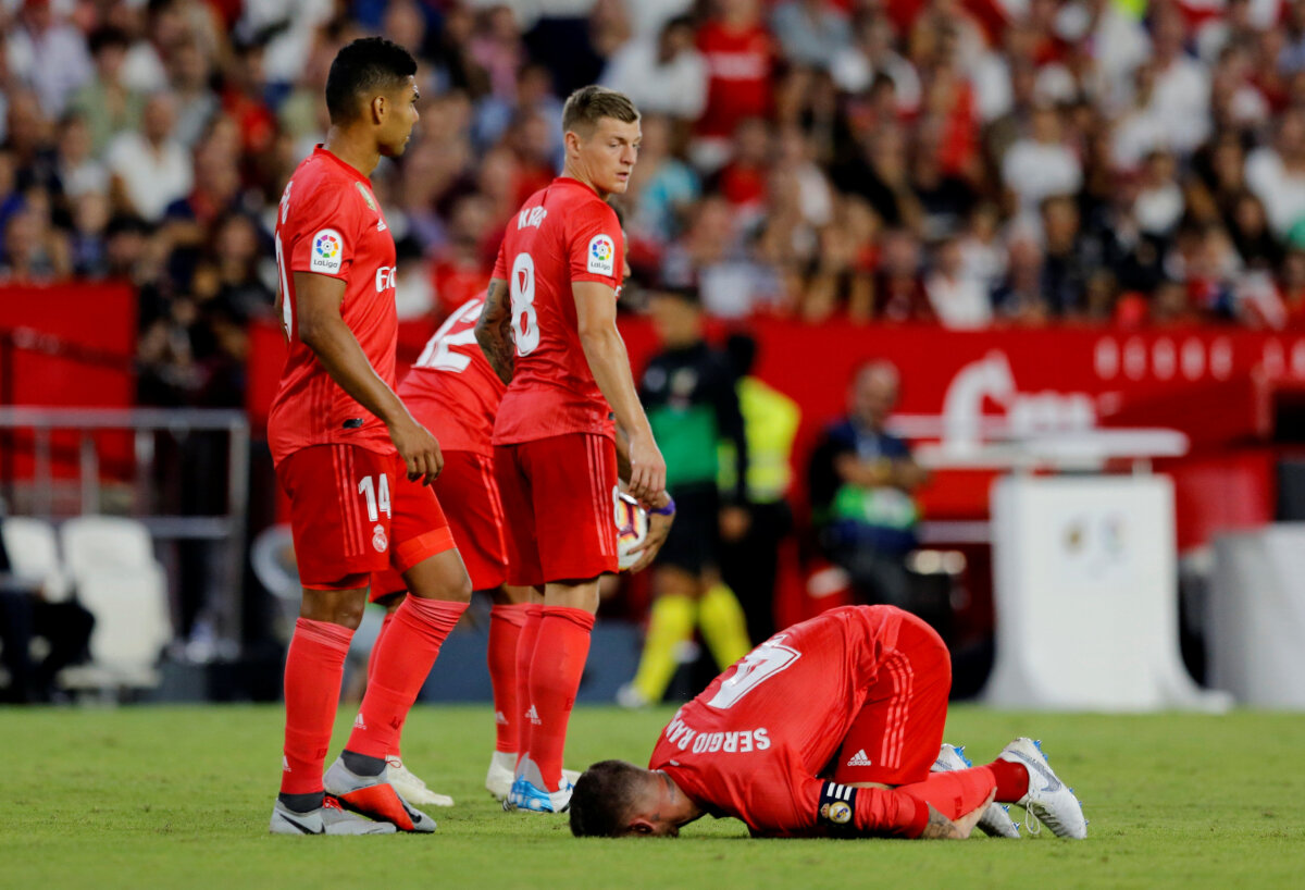 GALERIE FOTO Real Madrid, umilită pe Ramón Sánchez Pizjuán » Courtois, cel mai bun om al campioanei Europei