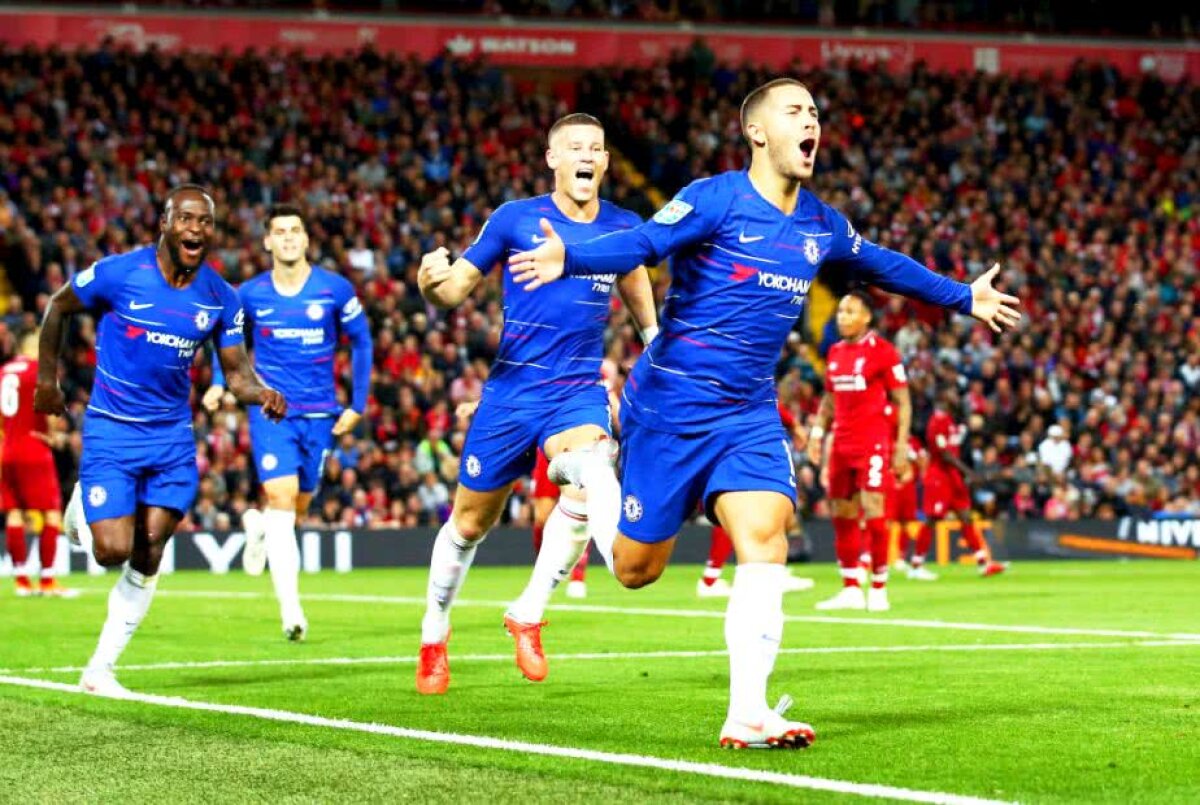 Liverpool - Chelsea 1-2 // VIDEO Eden Hazard a marcat golul începutului de sezon » Cursa fabuloasă care îi face invidioși pe Maradona și Messi 
