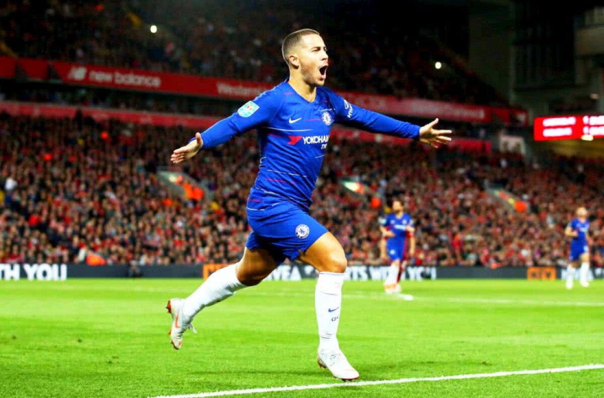 Liverpool - Chelsea 1-2 // VIDEO Eden Hazard a marcat golul începutului de sezon » Cursa fabuloasă care îi face invidioși pe Maradona și Messi 