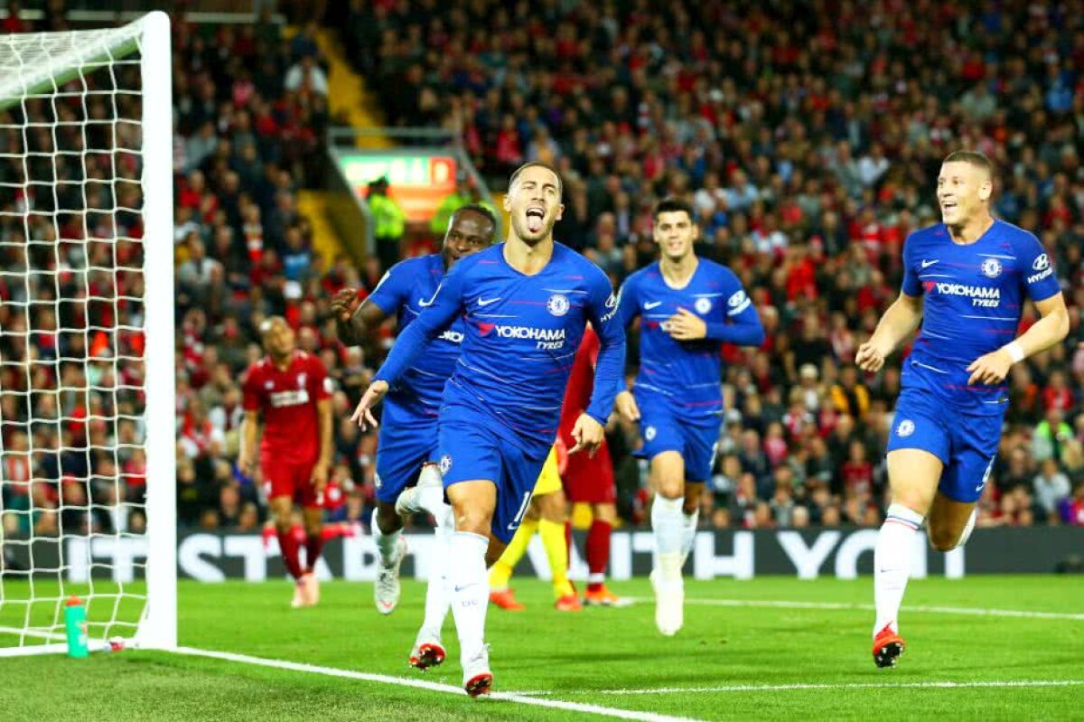 Liverpool - Chelsea 1-2 // VIDEO Eden Hazard a marcat golul începutului de sezon » Cursa fabuloasă care îi face invidioși pe Maradona și Messi 