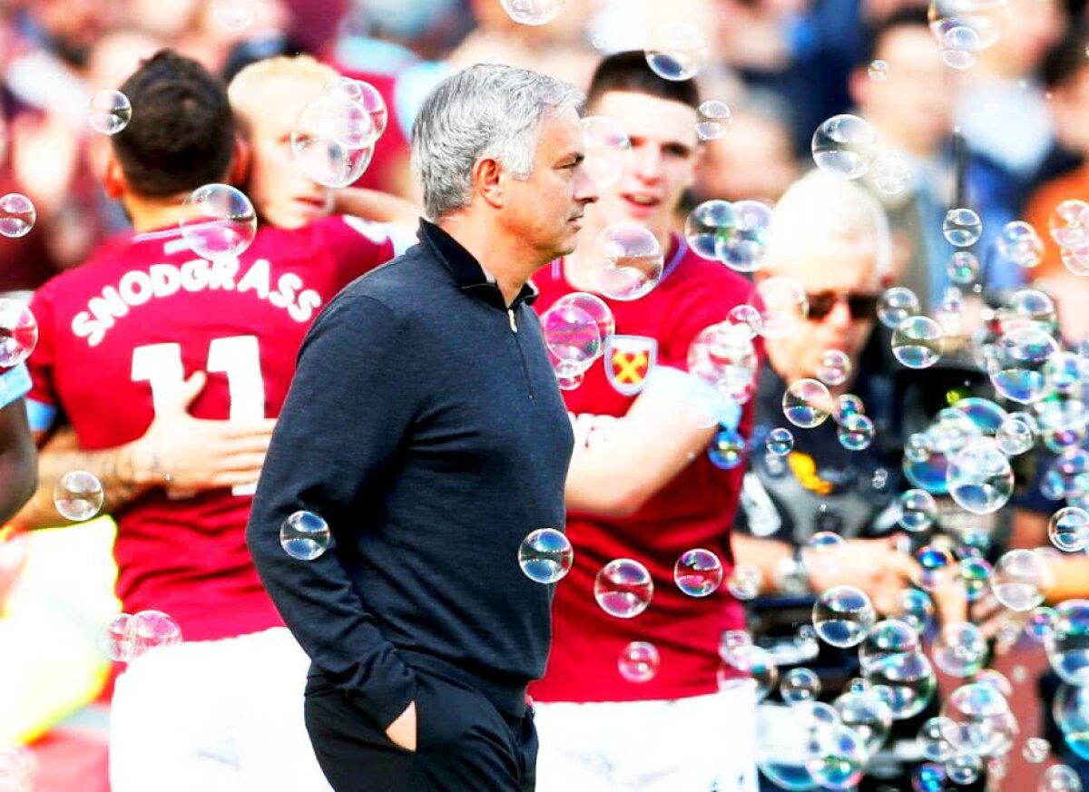 WEST HAM - MAN UNITED 3-1 // FOTO Jose Mourinho e pe marginea prăpastiei! Manchester United pierde usturător în deplasarea de la West Ham